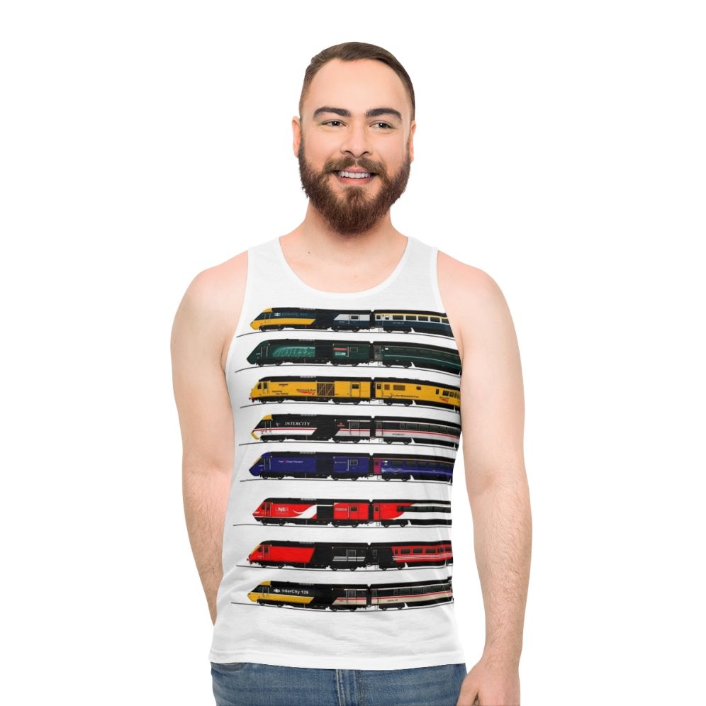 Intercity 125 HST Locomotive Unisex Tank Top