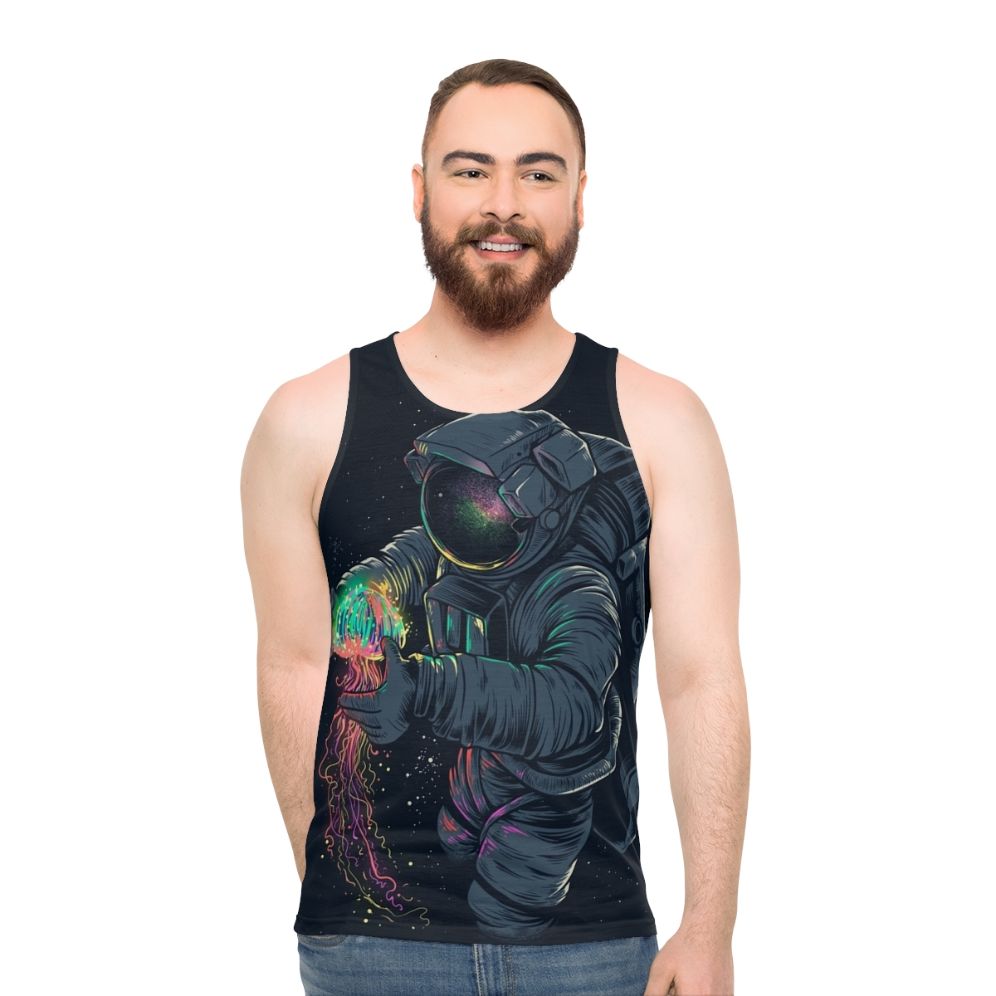 Intergalactic Jellyspace Unisex Tank Top