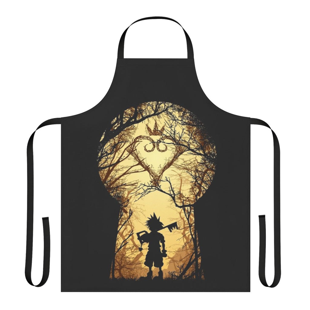 Intergalactic Kingdom Hearts inspired apron with space design