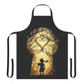 Intergalactic Kingdom Hearts inspired apron with space design
