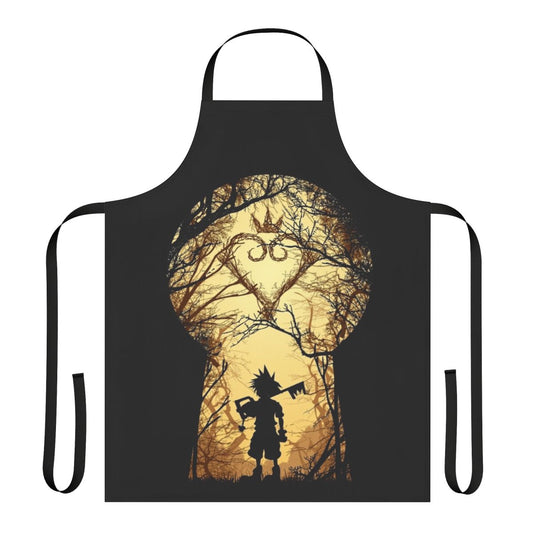 Intergalactic Kingdom Hearts inspired apron with space design