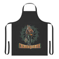 Intergalactic Superhero Mashup Apron with sci-fi and comic book design