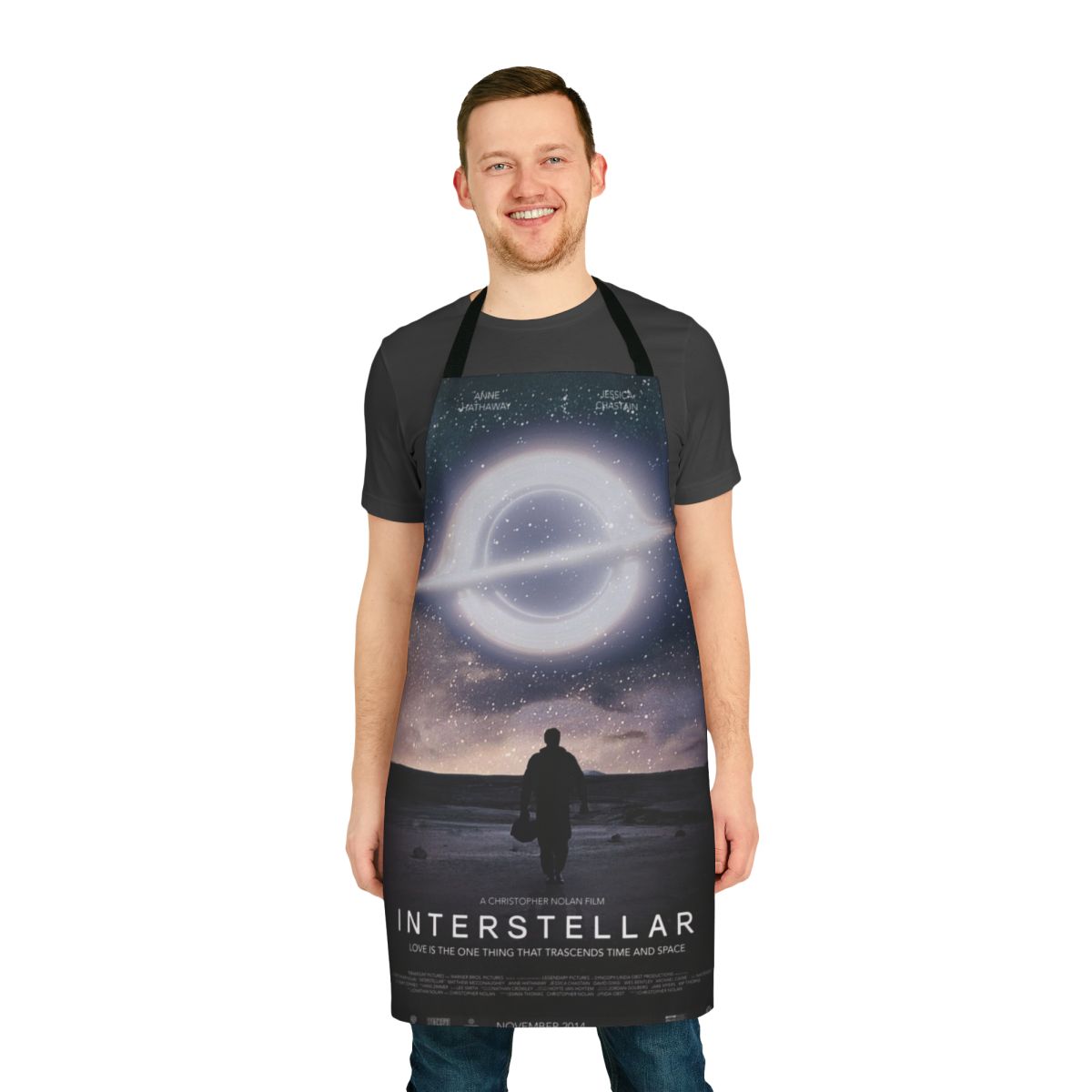 Interstellar Movie Inspired Apron with High-Quality Design for Fans