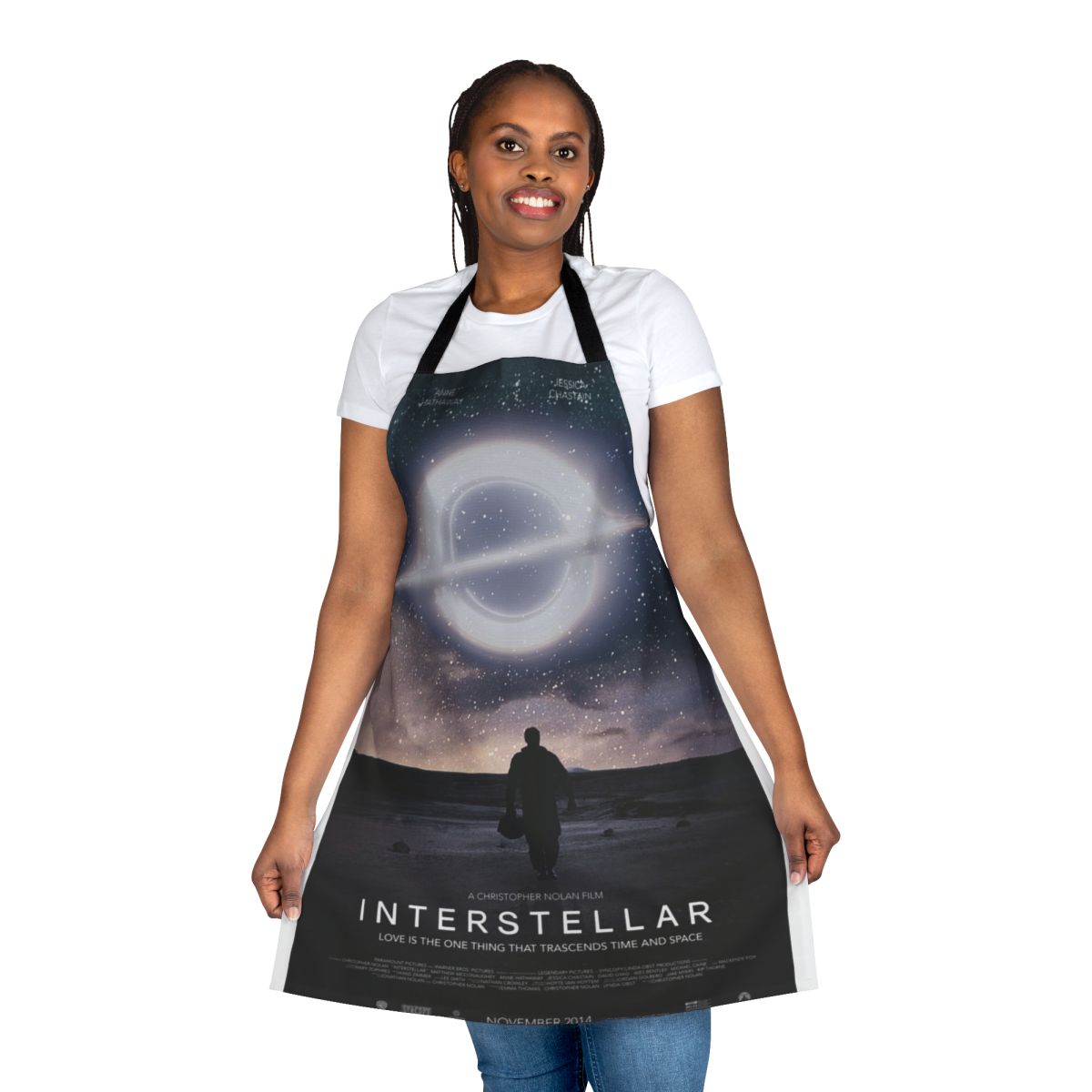 Interstellar Movie Inspired Apron with High-Quality Design for Fans