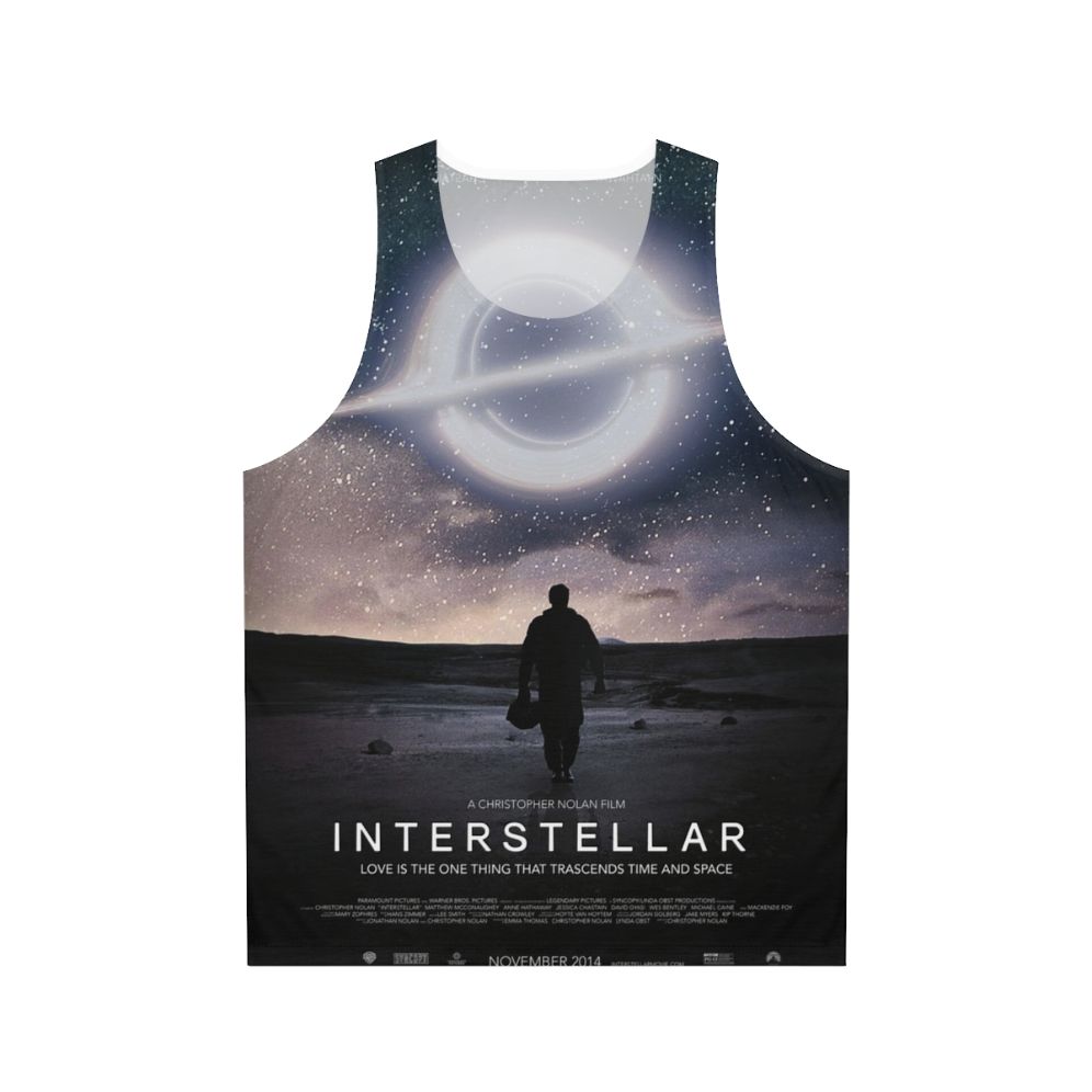 Interstellar movie inspired unisex tank top
