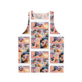 Invincible and Omni-Man superhero unisex tank top