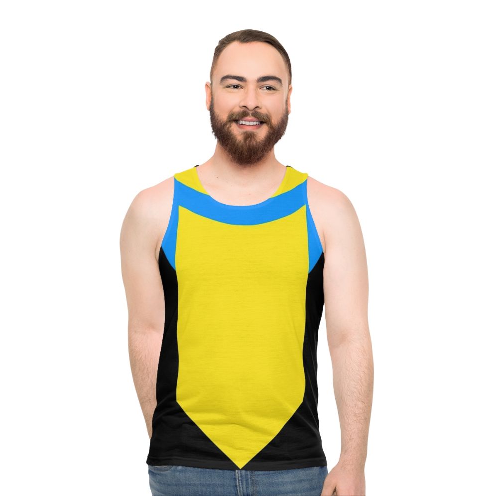Invincible superhero unisex tank top