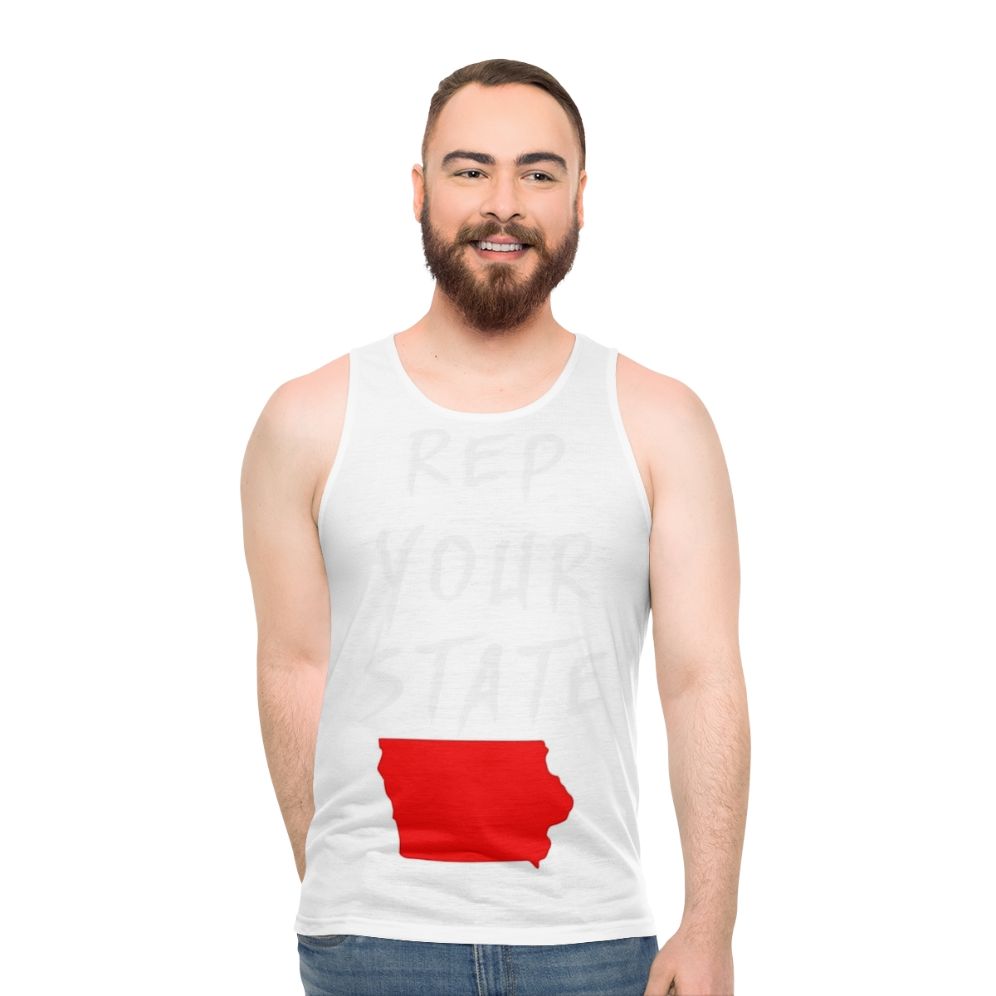 Iowa State Pride Unisex Tank Top