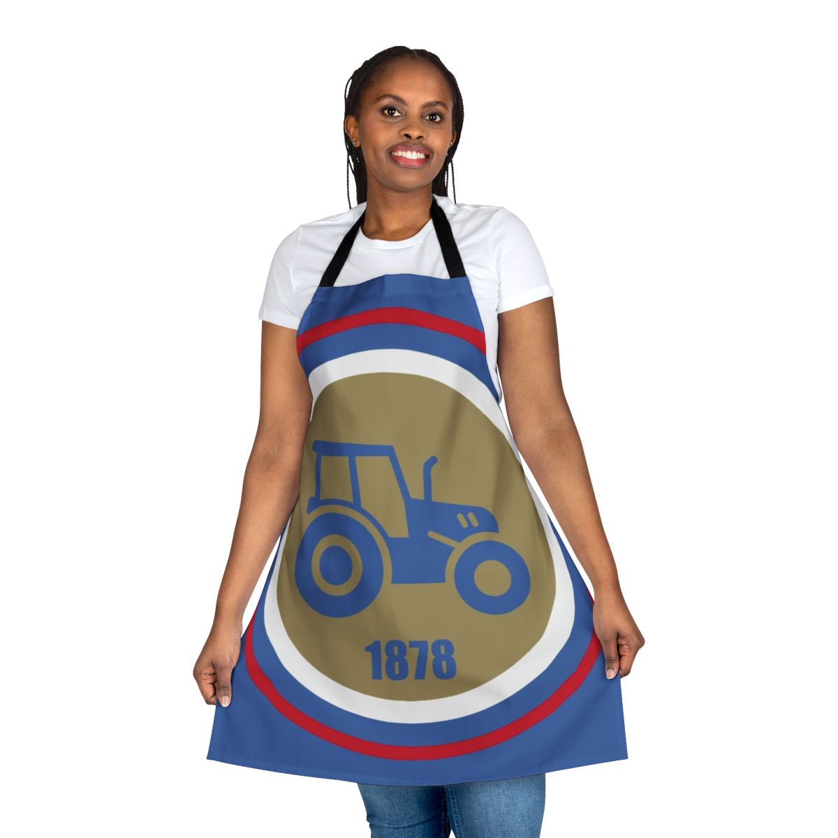 Ipswich Town FC inspired tractor boys apron for football fans