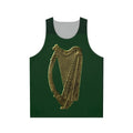 Irish Celtic Harp Unisex Tank Top