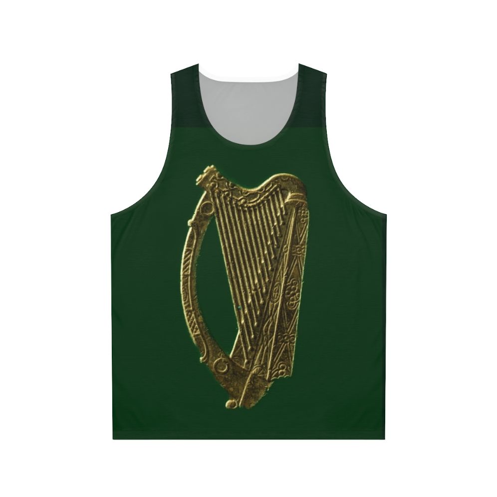 Irish Celtic Harp Unisex Tank Top