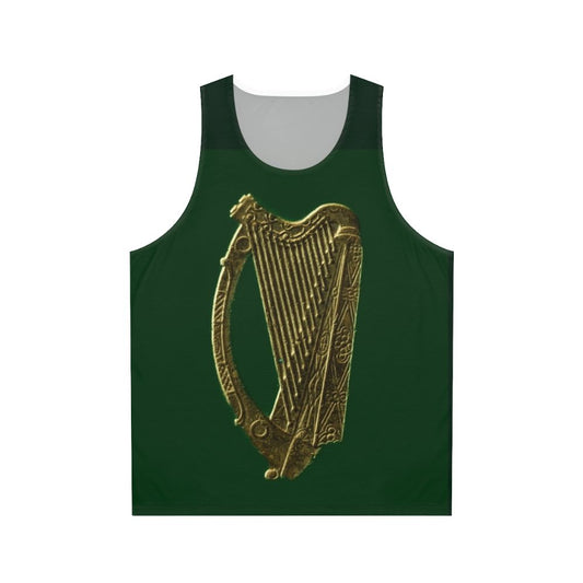 Irish Celtic Harp Unisex Tank Top