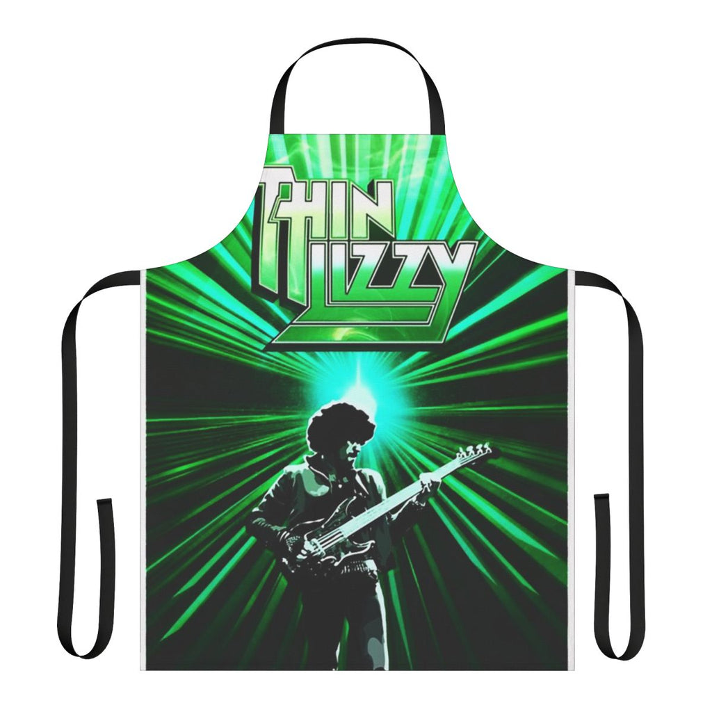 Apron featuring the Thin Lizzy logo, celebrating the iconic Irish band and musician Phil Lynott
