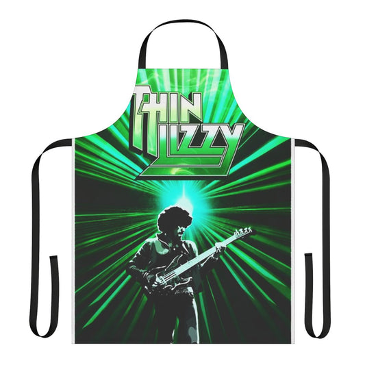 Apron featuring the Thin Lizzy logo, celebrating the iconic Irish band and musician Phil Lynott