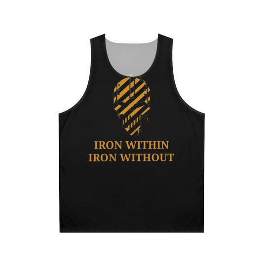 Iron Warriors Unisex Tank Top with Skull Design
