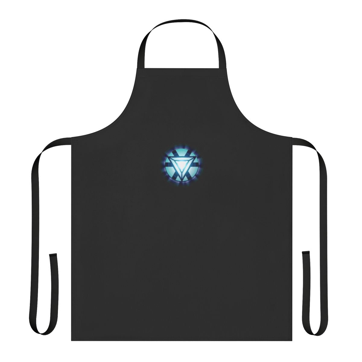 Ironman arc reactor inspired apron with Marvel superhero graphics