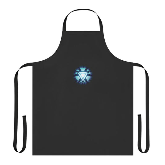 Ironman arc reactor inspired apron with Marvel superhero graphics