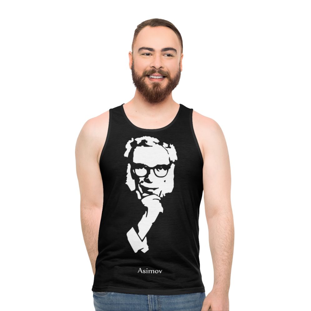 Isaac Asimov Science Fiction Graphic Tank Top
