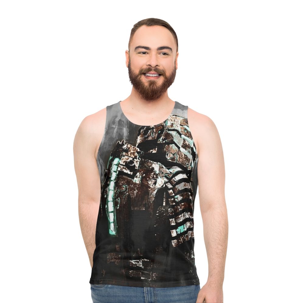 Isaac Clarke Dark Space Unisex Gaming Tank Top