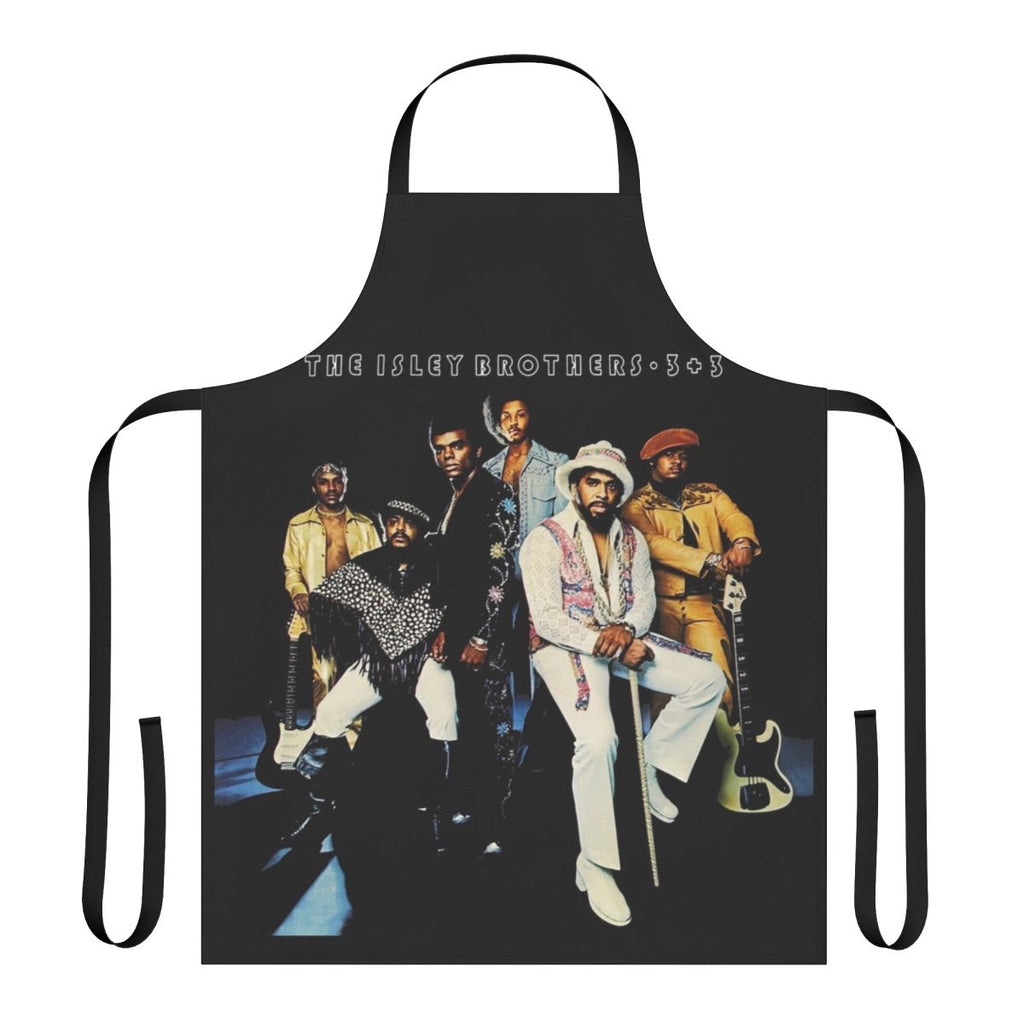 Isley Brothers-Inspired Apron featuring the band's iconic logo and design