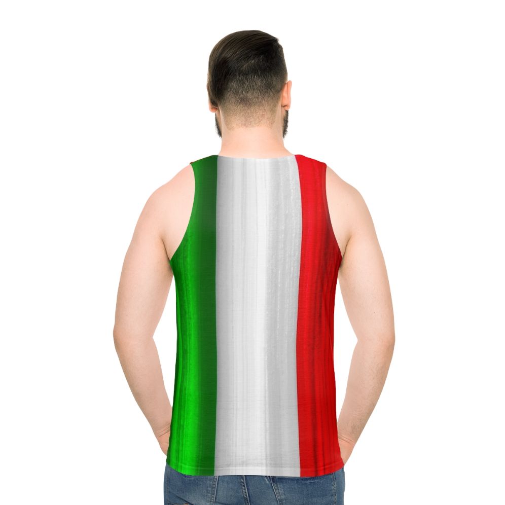 Italian flag Italy unisex tank top