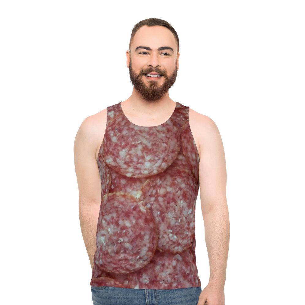 Italian Salami Unisex Tank Top