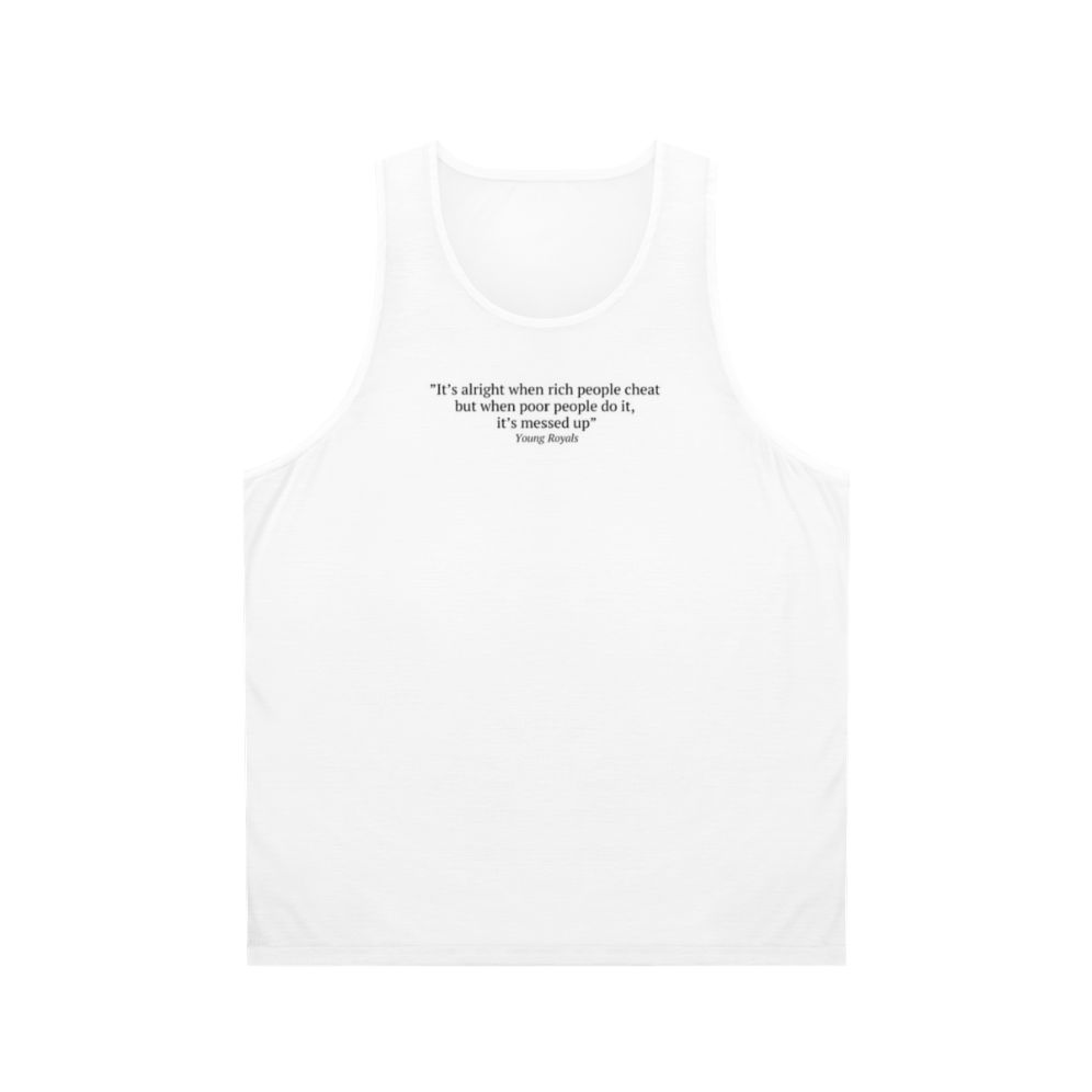 "It's Alright When Rich People Cheat" Unisex Tank Top