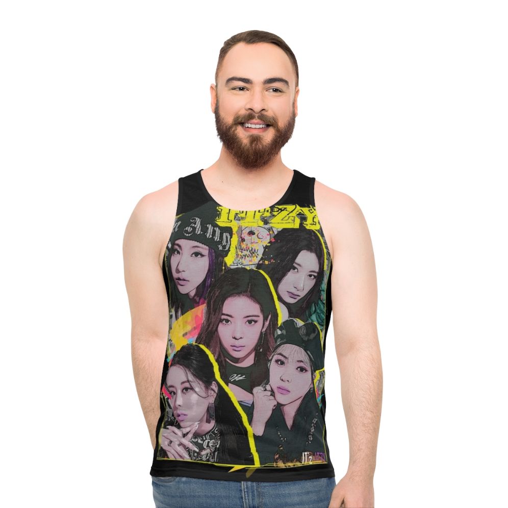 Itzy Unisex Kpop Tank Top