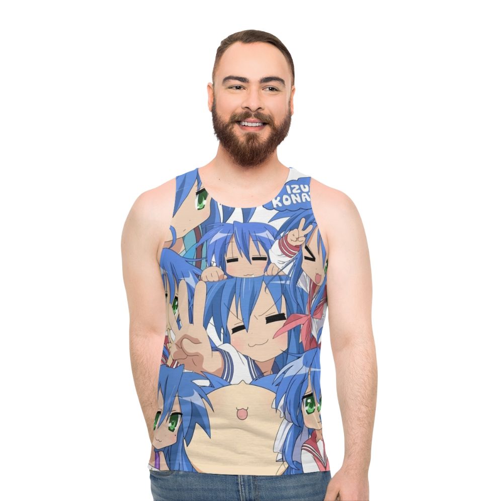 Izumi Konata anime manga unisex tank top
