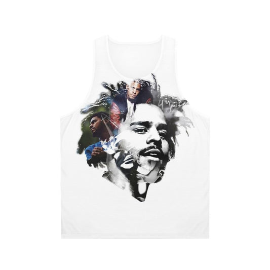 J Cole Unisex Rap Music Apparel Tank Top