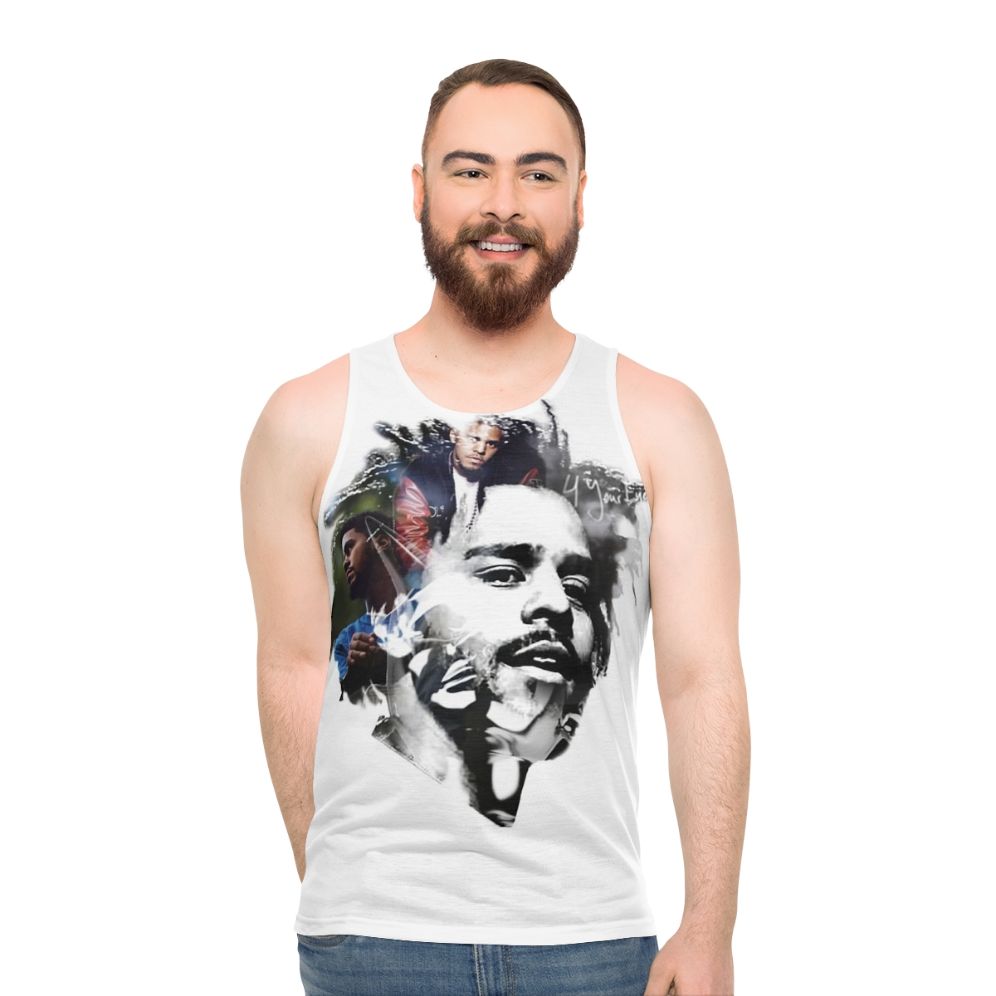 J Cole Unisex Rap Music Apparel Tank Top