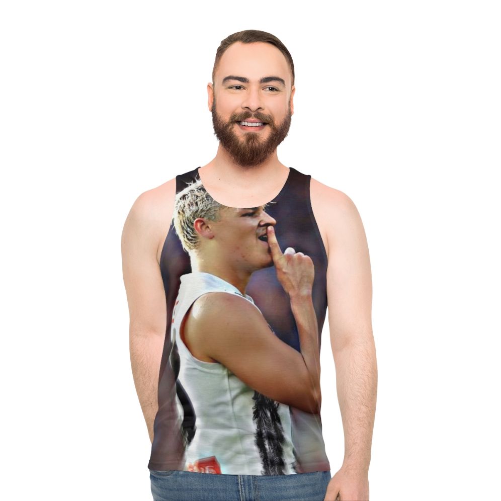Jack Ginnivan Collingwood Magpies Unisex Tank Top