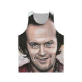 Jack Nicholson portrait on a unisex tank top