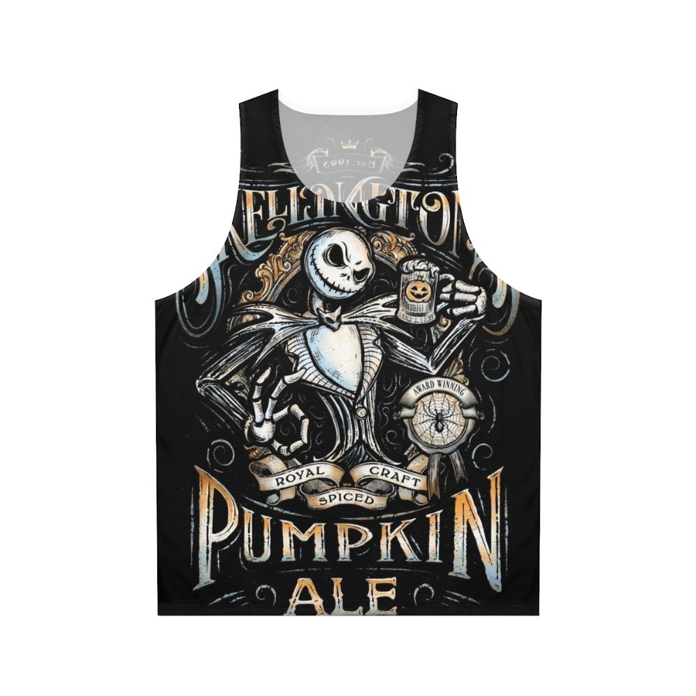 Jack Skellington Pumpkin Ale Unisex Tank Top