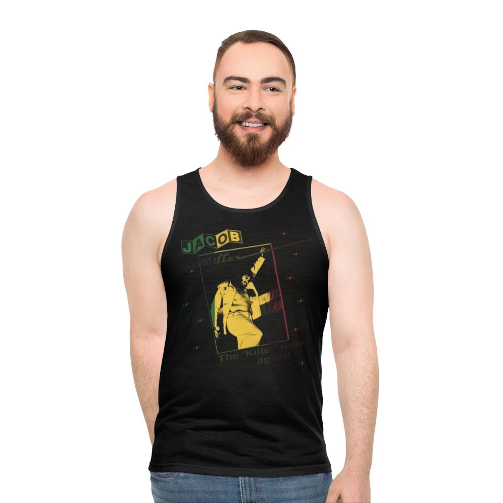 Jacob Miller Rasta Unisex Tank Top