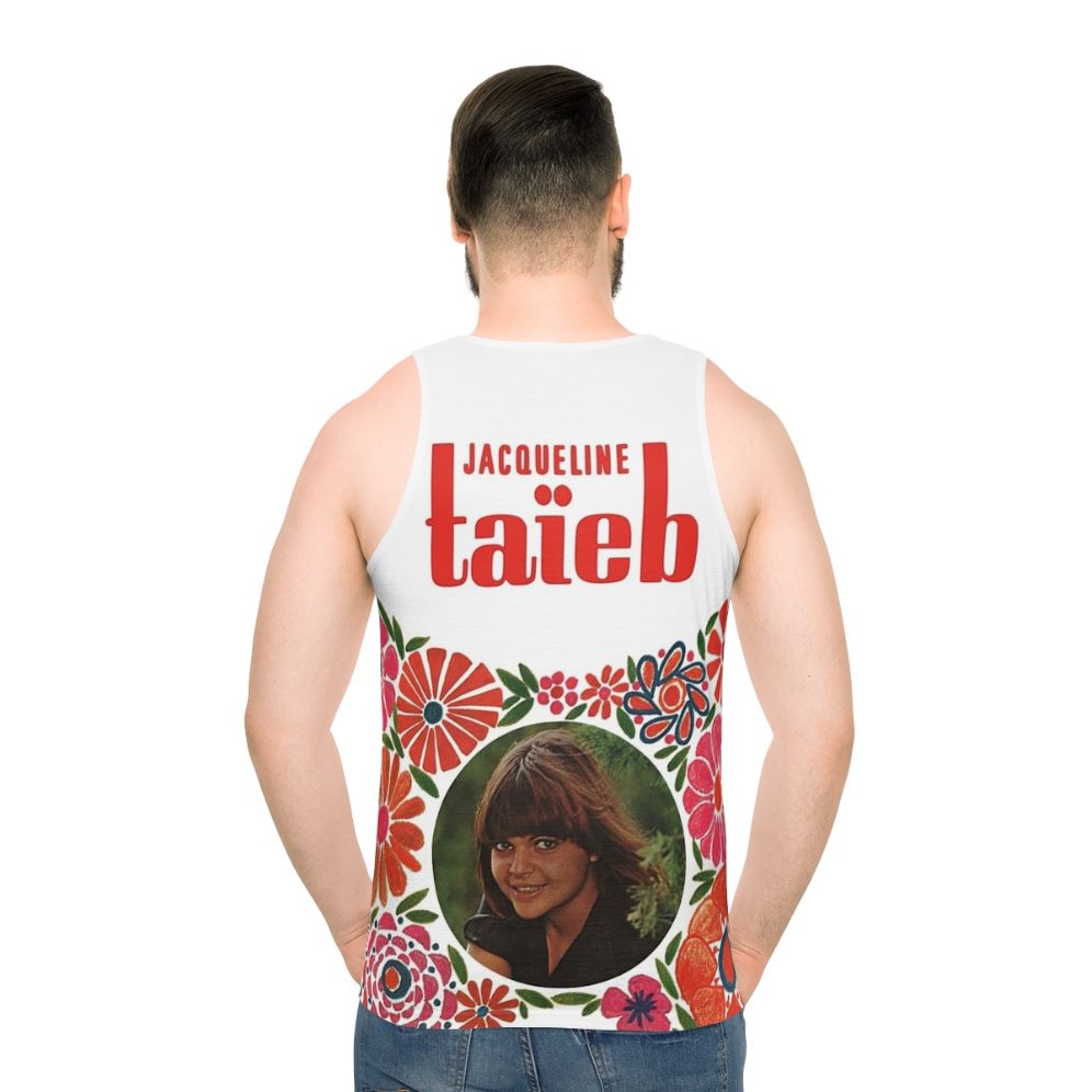 Jacqueline Taieb 1960s French Pop Music Unisex Tank Top