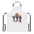 A high-quality apron featuring the characters Jak and Daxter from the popular video game franchise.