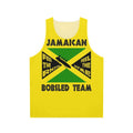 Jamaican bobsled team unisex tank top