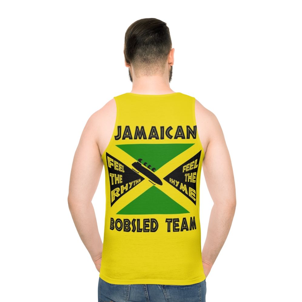 Jamaican bobsled team unisex tank top