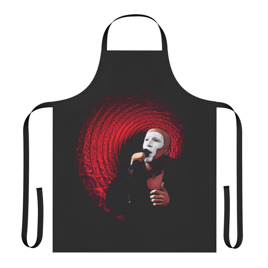 Jambi inspired digital art apron for metal and Tool fans