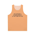James Acaster's Surreal Apricots Unisex Tank Top