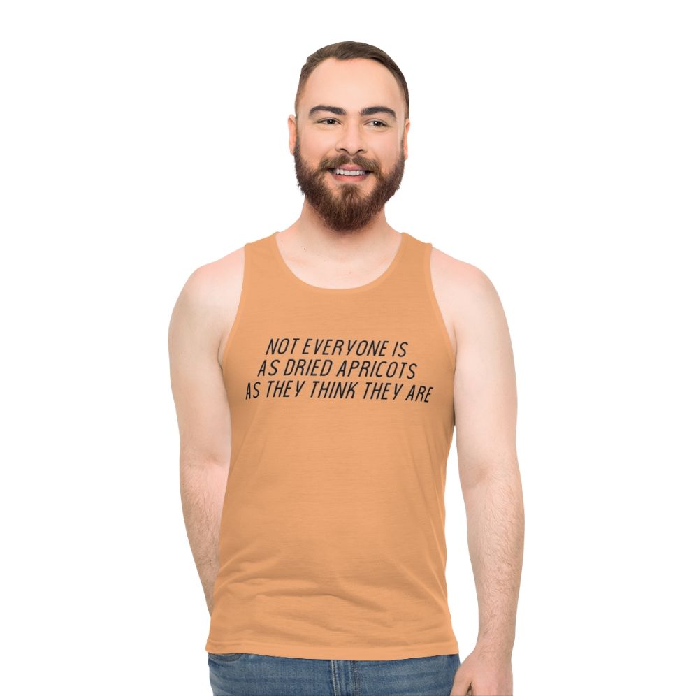 James Acaster's Surreal Apricots Unisex Tank Top