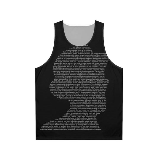 Unisex James Joyce Finnegans Wake Irish Literature Tank Top