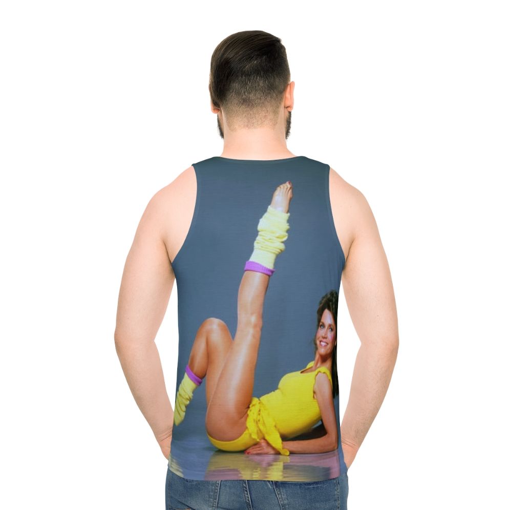 Jane Fonda Unisex Vintage Tank Top