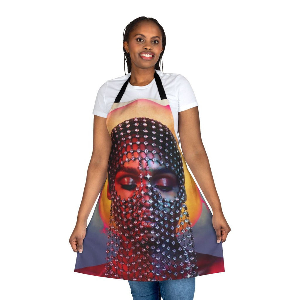 Janelle Monáe inspired apron featuring the Dirty Computer album artwork