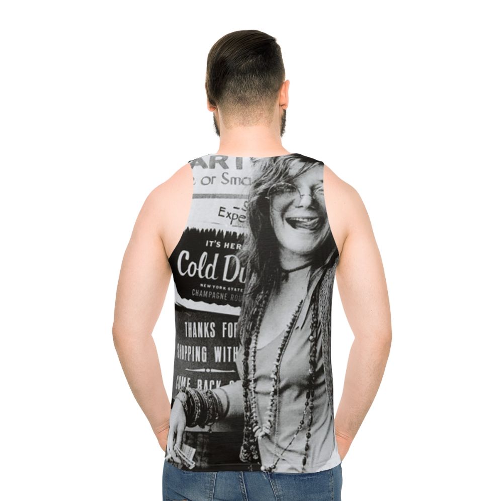 Janis Joplin graphic tank top