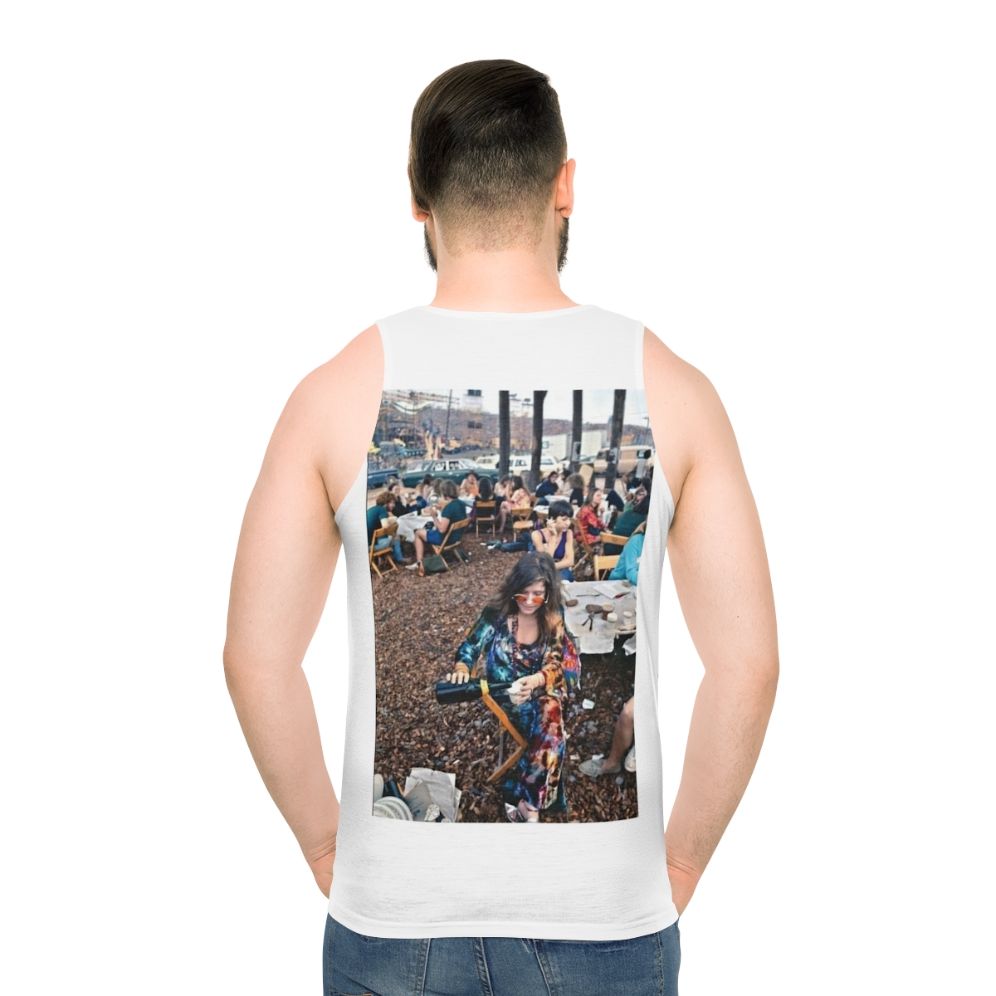 Janis Joplin Woodstock Unisex Tank Top