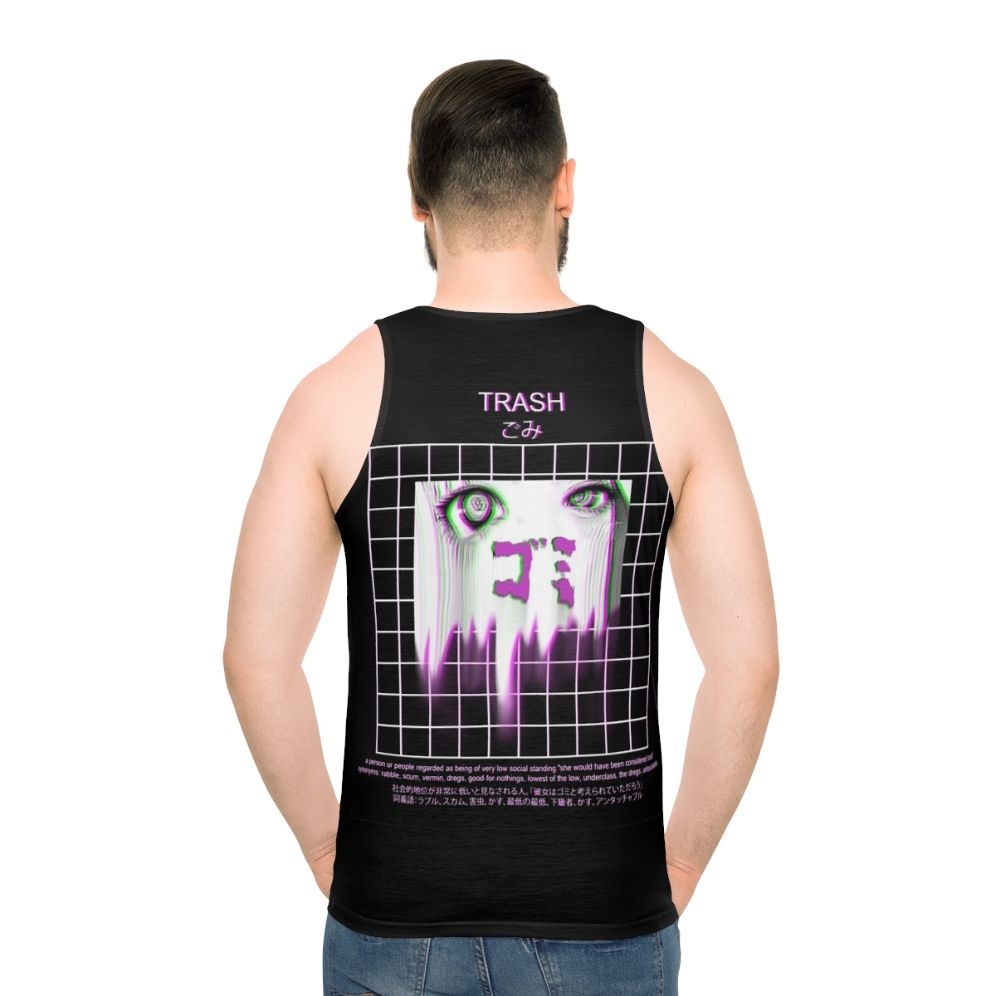 Japanese anime aesthetic unisex tank top