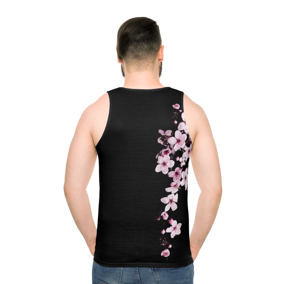 Japanese Cherry Blossom Unisex Tank Top