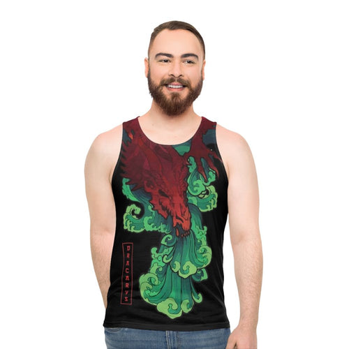 Japanese Dracarys Unisex Tank Top